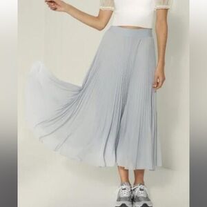 Wilfred Aritizia Terre Skirt XS in Pearl Grey